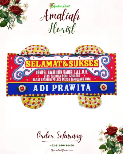 Karangan Bunga Ucapan Selamat tegalluar